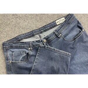 Buffalo David Bitton Jeans Men’s 40x30 Blue Axel Slim Stretch Dark Wash Denim